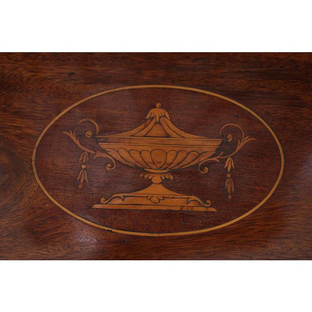 ca-2　1940年代 イギリス製 アンティーク　マホガニー　エドワーディアンスタイル　テーブル付き　コーナーキャビネット |  | 14