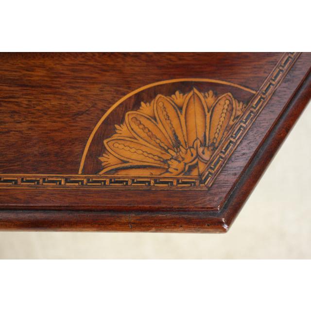 ca-2　1940年代 イギリス製 アンティーク　マホガニー　エドワーディアンスタイル　テーブル付き　コーナーキャビネット |  | 15