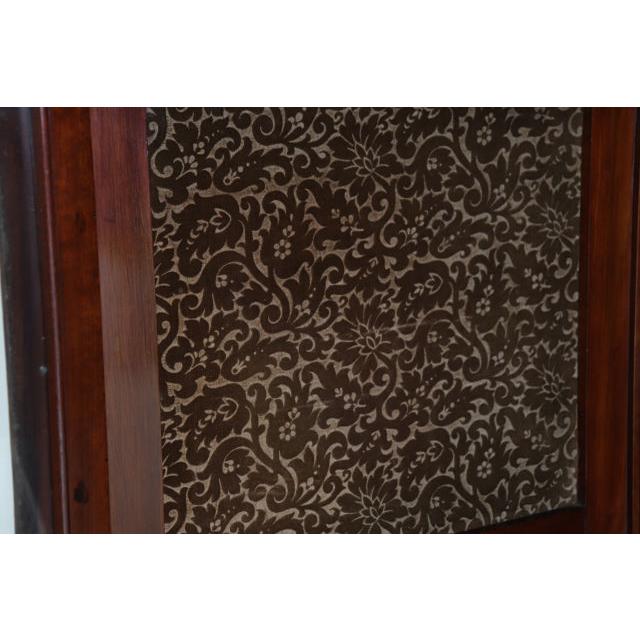 ca-3　1890年代イギリス製アンティーク　ビクトリアン　マホガニー　エンパイヤ　ミラーバックコーナーキャビネット |  | 14