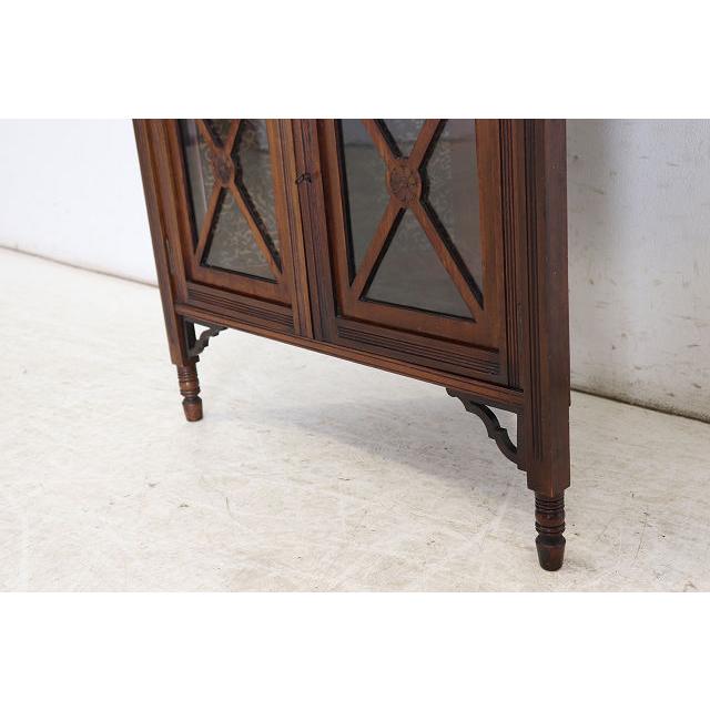 ca-3　1890年代イギリス製アンティーク　ビクトリアン　マホガニー　エンパイヤ　ミラーバックコーナーキャビネット |  | 15