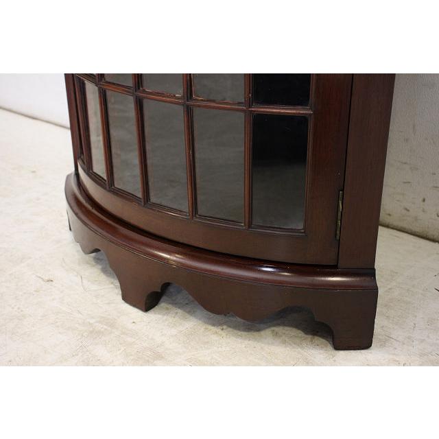 ca-4　1960年代イギリス製ビンテージ　マホガニー　ロングトール　コーナーキャビネット　コーナーカップボード　飾り棚 |  | 11