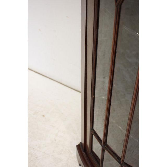 ca-4　1960年代イギリス製ビンテージ　マホガニー　ロングトール　コーナーキャビネット　コーナーカップボード　飾り棚 |  | 17