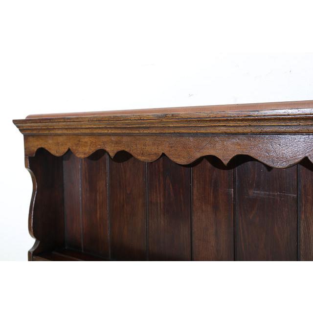 cb-12　1960年代イギリス製ビンテージ オーク 大型 ラージ オープンカップボード キッチンボード 食器棚 ディスプレイ台ビンテージ 店舗什器 送料無料 |  | 10