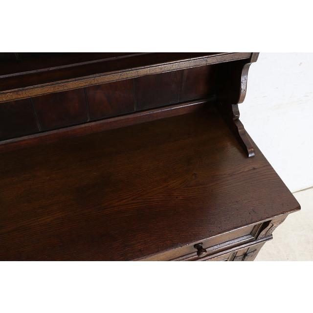 cb-12　1960年代イギリス製ビンテージ オーク 大型 ラージ オープンカップボード キッチンボード 食器棚 ディスプレイ台ビンテージ 店舗什器 送料無料 |  | 14