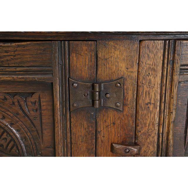 cb-12　1960年代イギリス製ビンテージ オーク 大型 ラージ オープンカップボード キッチンボード 食器棚 ディスプレイ台ビンテージ 店舗什器 送料無料 |  | 16