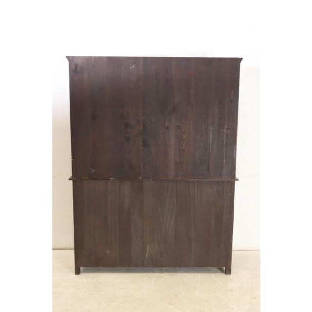 cb-12　1960年代イギリス製ビンテージ オーク 大型 ラージ オープンカップボード キッチンボード 食器棚 ディスプレイ台ビンテージ 店舗什器 送料無料 |  | 20