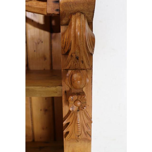 cb-16　1960年代イギリス製ビンテージ オーク オールドパイン アンティークパイン オープンカップボード キッチンボード 食器棚 大型 送料無料 |  | 12