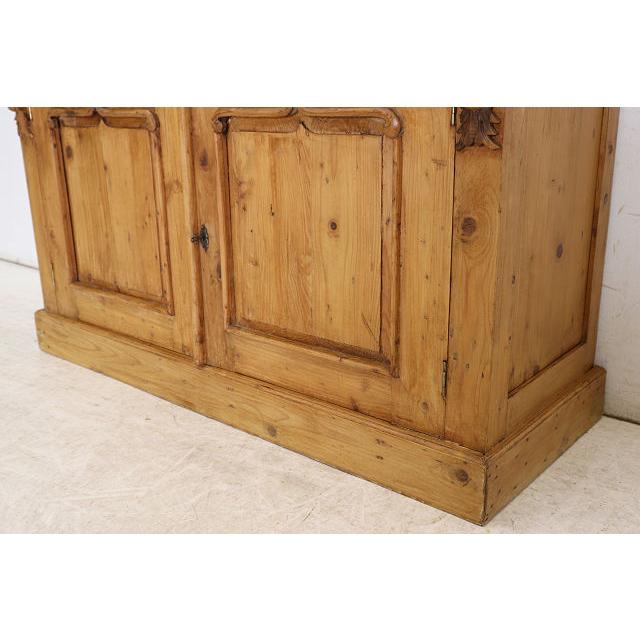 cb-16　1960年代イギリス製ビンテージ オーク オールドパイン アンティークパイン オープンカップボード キッチンボード 食器棚 大型 送料無料 |  | 17