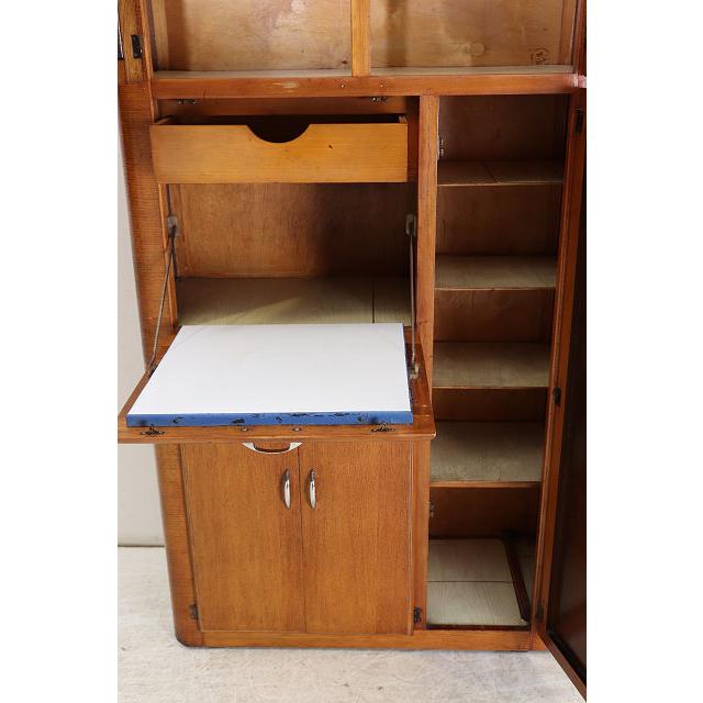 イギリス　ビンテージ食器棚　80's イギリスヴィンテージ ネイサン シェルフ 食器棚 ミッド