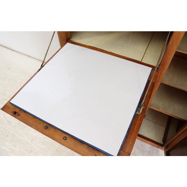 cb-1　1960年代イギリス製ビンテージ　オーク　アールデコ　キッチンカップボード　食器棚 |  | 14