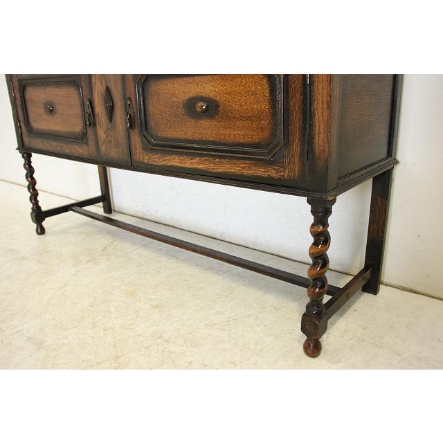 アンティーク　カップボード 食器棚　収納　家具 ブラウン |  | 14