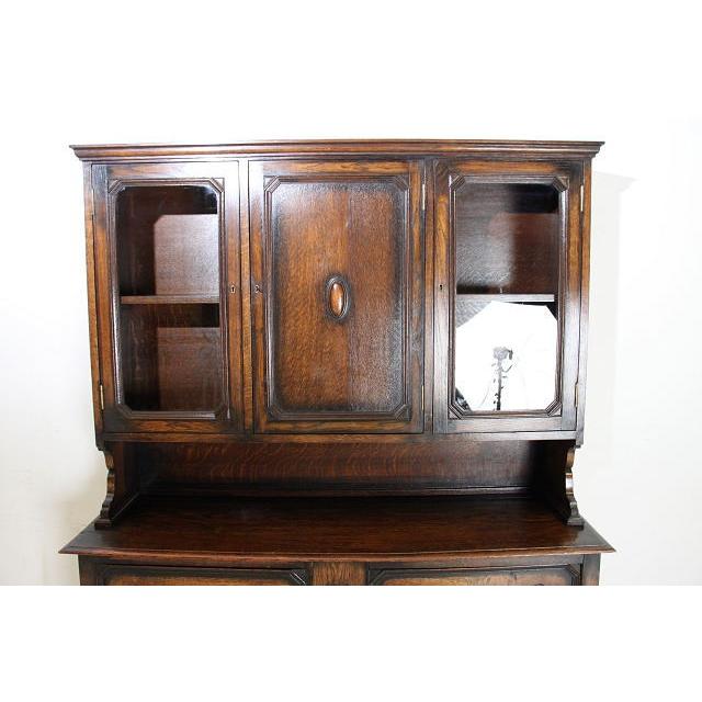 飾り棚 カップボード オープンシェルフ アンティーク レトロ ティーカップ アンティーク カップボード 食器棚 収納 家具 ブラウン