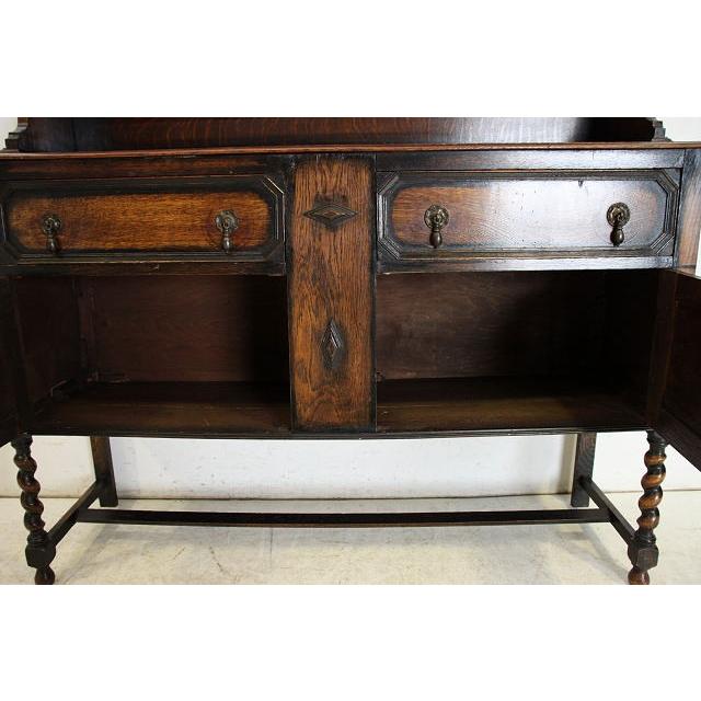 アンティーク　カップボード 食器棚　収納　家具 ブラウン |  | 07