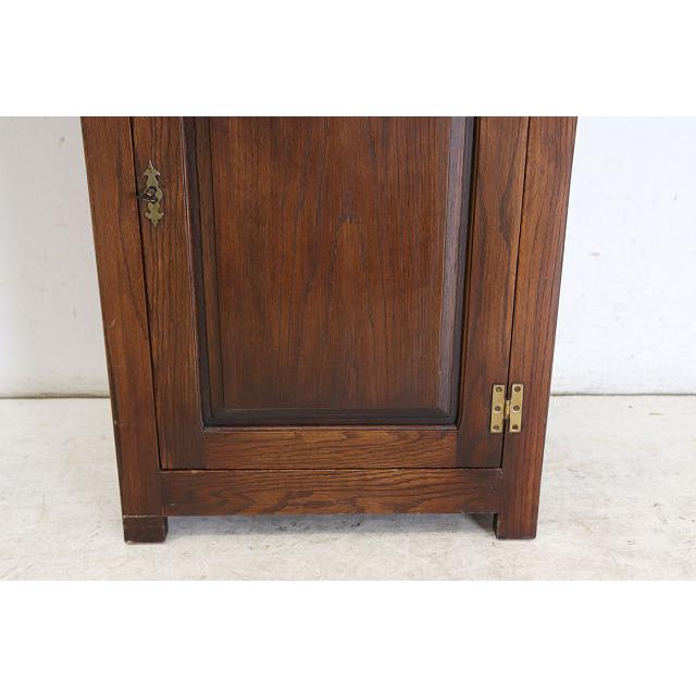 cb-8　1940年代イギリス製アンティーク　オーク　2ドア　キッチンカップボード　食器棚 |  | 11