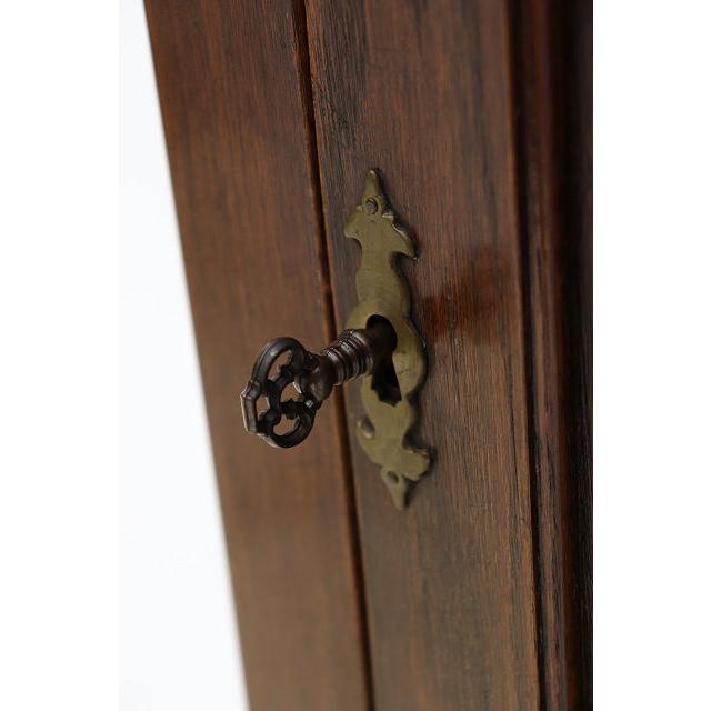 cb-8　1940年代イギリス製アンティーク　オーク　2ドア　キッチンカップボード　食器棚 |  | 12