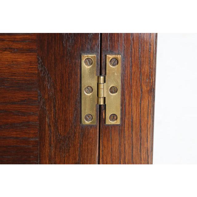 cb-8　1940年代イギリス製アンティーク　オーク　2ドア　キッチンカップボード　食器棚 |  | 13