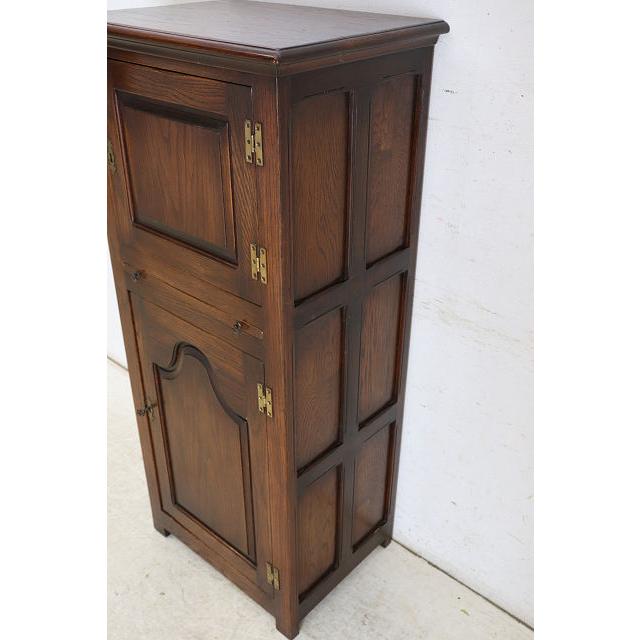 cb-8　1940年代イギリス製アンティーク　オーク　2ドア　キッチンカップボード　食器棚 |  | 17