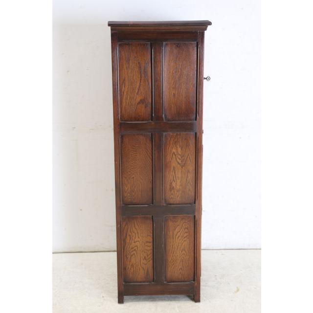 cb-8　1940年代イギリス製アンティーク　オーク　2ドア　キッチンカップボード　食器棚 |  | 19