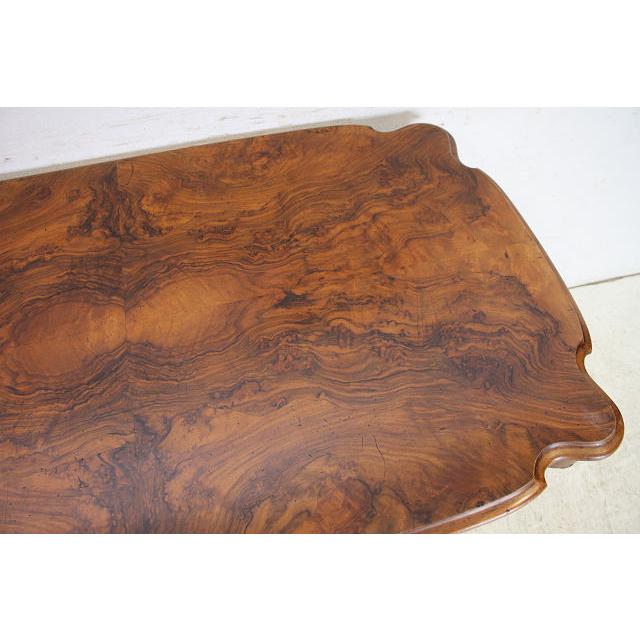 cd-3　1880年代イギリス製アンティーク　ビクトリアン　ウォルナット　サイドテーブル　センターテーブル |  | 09