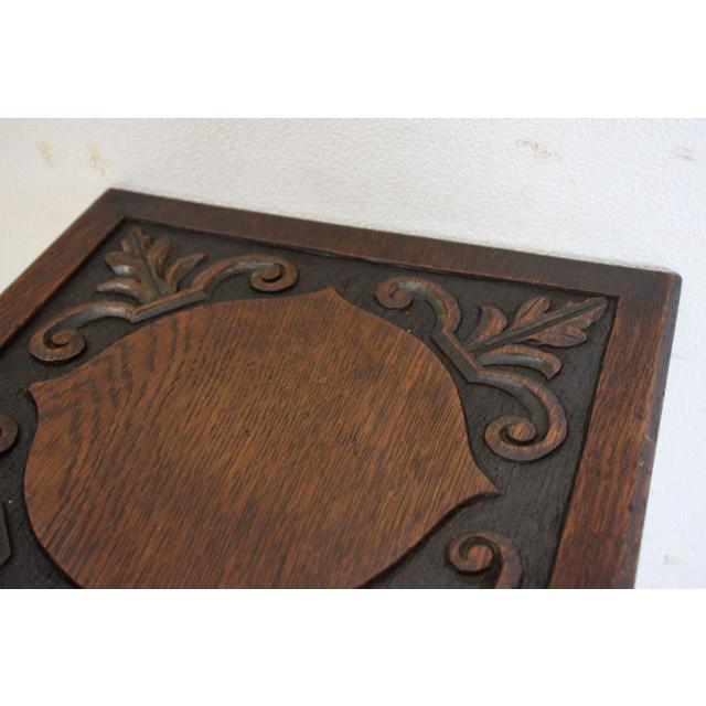 cd-5　1930年代イギリス製アンティーク　オーク　カーブド　彫刻　サイドテーブル　チャーチテーブル |  | 10