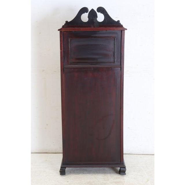 ce-11　1890年代 イギリス製 アンティーク　ビクトリアン　マホガニー　ミラーバック　ミュージックキャビネット　楽譜入れ |  | 20