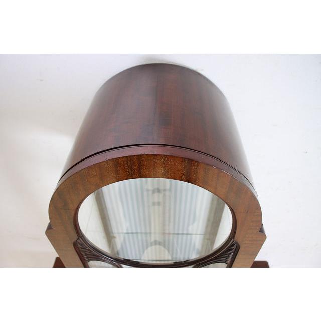 ce-19　1930年代 イギリス製 アンティーク　マホガニー　アールデコ　ディスプレイ　キャビネット |  | 08