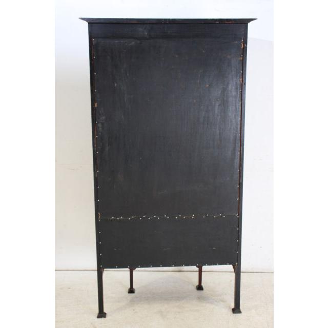 ce-20　1910年代 イギリス製 アンティーク　マホガニー　アーツ アンド クラフツ　インレイド　ガラスキャビネット |  | 19