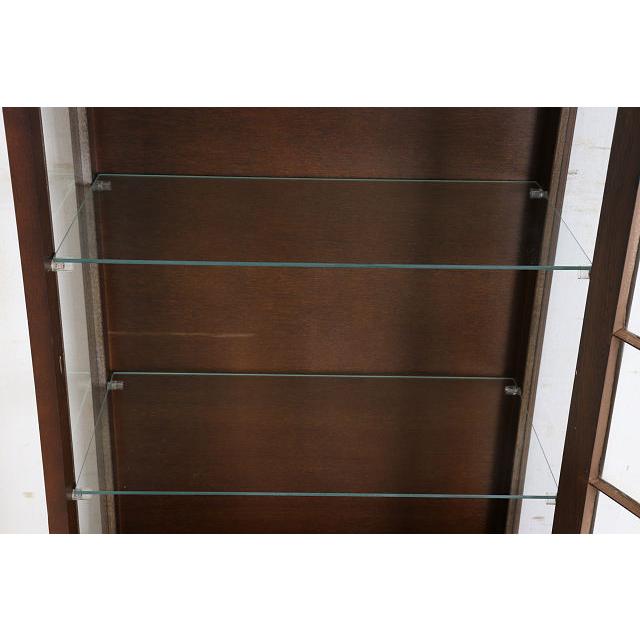 ce-21　1960年代イギリス製アンティーク　マホガニー　スモール　ガラスキャビネット　飾り棚　ショーケース |  | 13