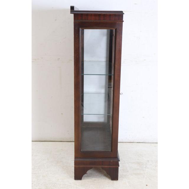 ce-21　1960年代イギリス製アンティーク　マホガニー　スモール　ガラスキャビネット　飾り棚　ショーケース |  | 19