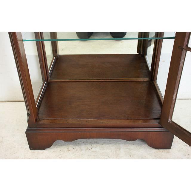 ce-3　1970年代 イギリス製 ヴィンテージ　CAMEO社製　ウォルナット　ミラーバック　スモール　ガラスキャビネット　飾り棚 |  | 16