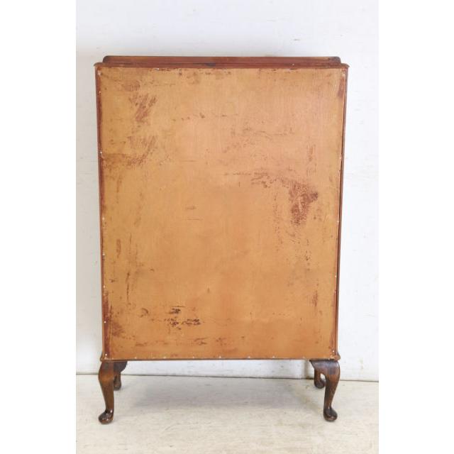 ce-42　1930年代イギリス製アンティーク マホガニー スモール ガラスキャビネット 猫脚 小型 飾り棚 ショーケース 送料無料 |  | 20