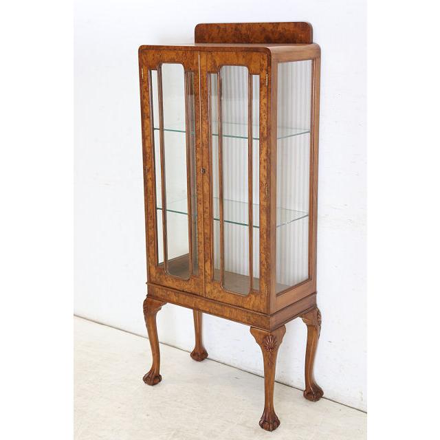 イギリス アンティーク キャビネット ce-47 1930年代イギリス製アンティーク ウォルナット