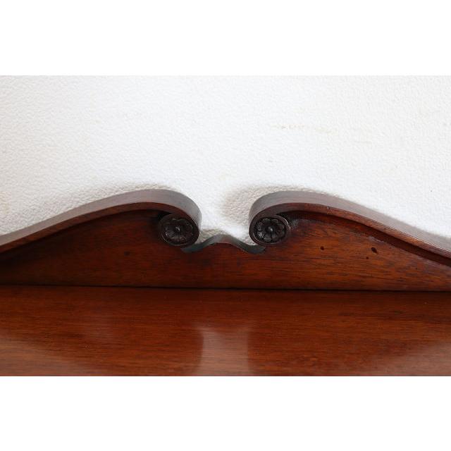 ce-48　1890年代イギリス製アンティーク ビクトリアン ウォルナット ミラーバック ミュージックキャビネット 楽譜入れ スコア 譜面収納 送料無料 |  | 13