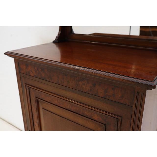 ce-48　1890年代イギリス製アンティーク ビクトリアン ウォルナット ミラーバック ミュージックキャビネット 楽譜入れ スコア 譜面収納 送料無料 |  | 14