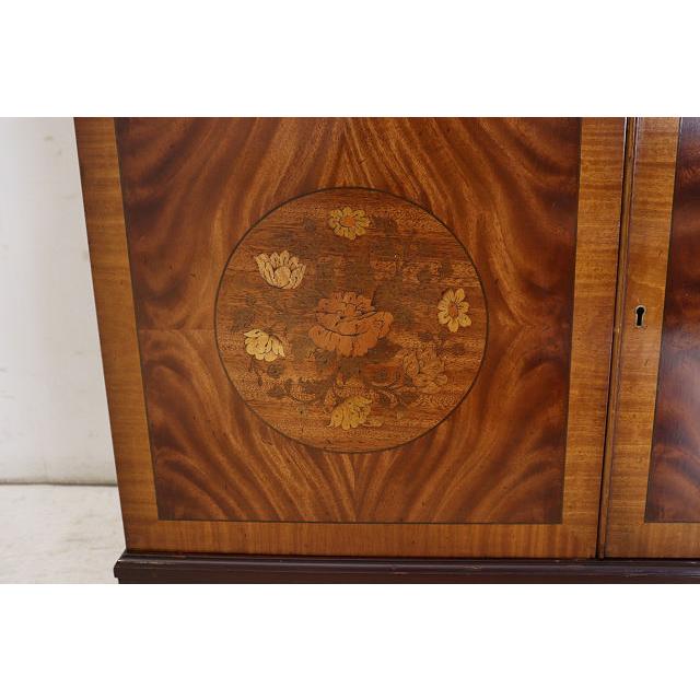 ce-50　1960年代イギリス製ビンテージ マホガニー ジョージアン様式 ショップショーケース ガラスキャビネット 飾り棚 陳列棚 ガラスケース 送料無料 |  | 16