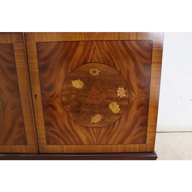 ce-50　1960年代イギリス製ビンテージ マホガニー ジョージアン様式 ショップショーケース ガラスキャビネット 飾り棚 陳列棚 ガラスケース 送料無料 |  | 17