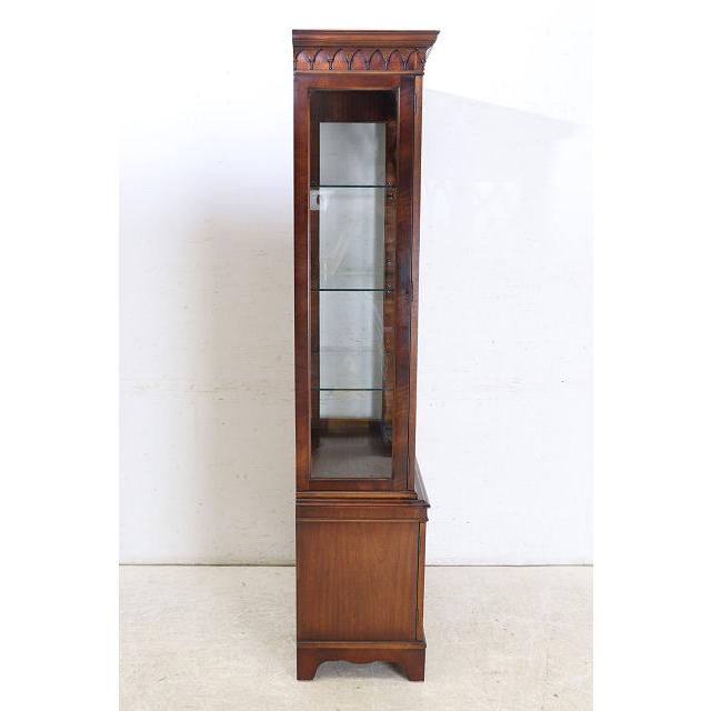 ce-50　1960年代イギリス製ビンテージ マホガニー ジョージアン様式 ショップショーケース ガラスキャビネット 飾り棚 陳列棚 ガラスケース 送料無料 |  | 19