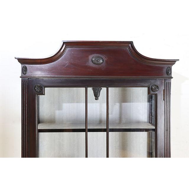 ce-5　1890年代イギリス製アンティーク　ビクトリアン　マホガニー　ディスプレイキャビネット　飾り棚 |  | 04
