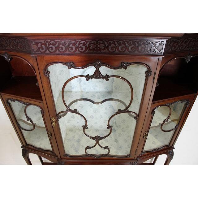 アンティーク キャビネット ガラス イギリス ビクトリアン |  | 11