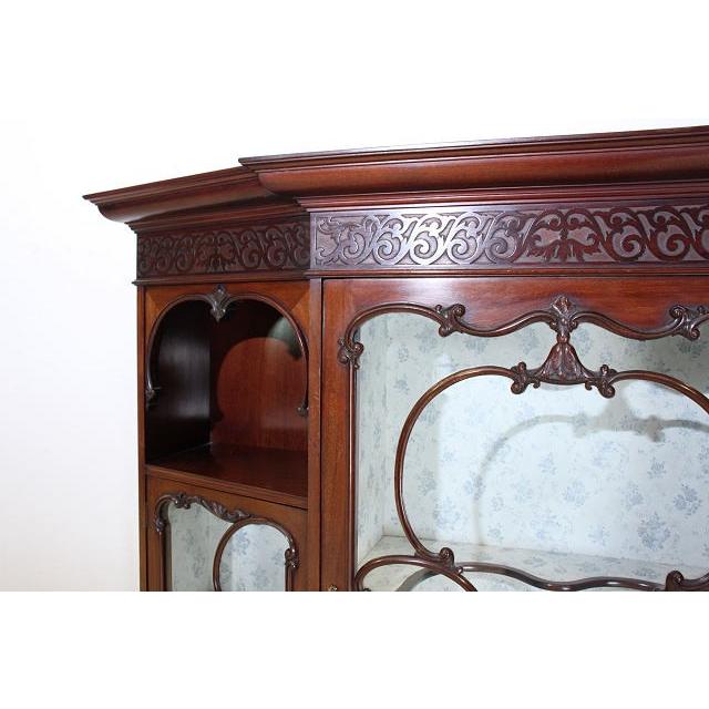 アンティーク キャビネット ガラス イギリス ビクトリアン |  | 06