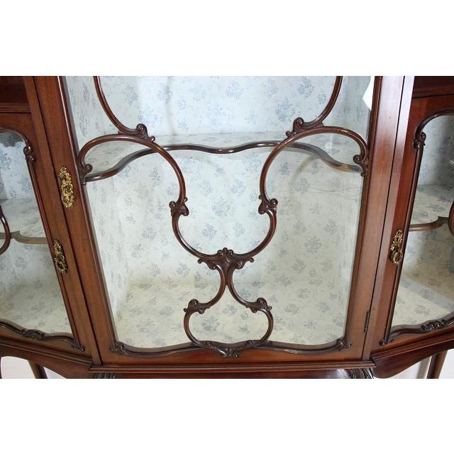 アンティーク キャビネット ガラス イギリス ビクトリアン |  | 09