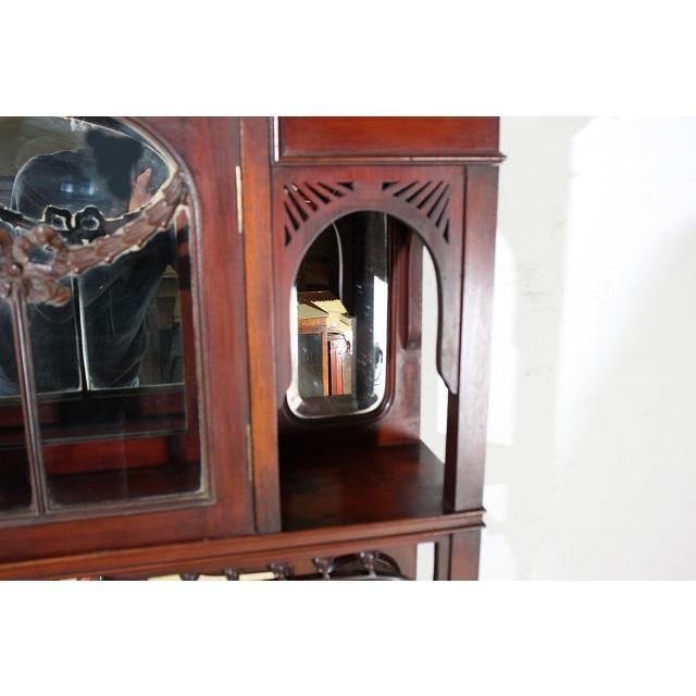 アンティーク キャビネット ガラス イギリス 英国　レトロ |  | 10