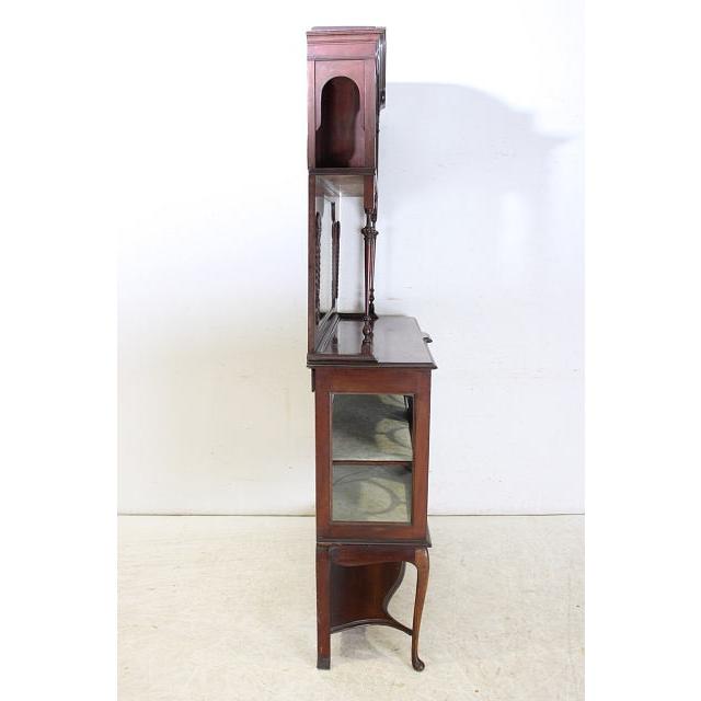 アンティーク キャビネット ガラス イギリス 英国　レトロ |  | 18