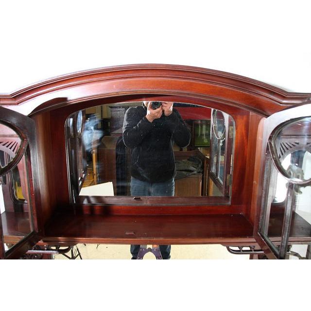 アンティーク キャビネット ガラス イギリス 英国　レトロ |  | 09