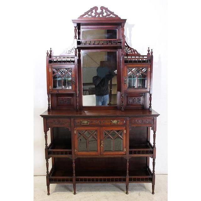 アンティーク エンパイヤキャビネット ビクトリアン　マホガニー |  | 01