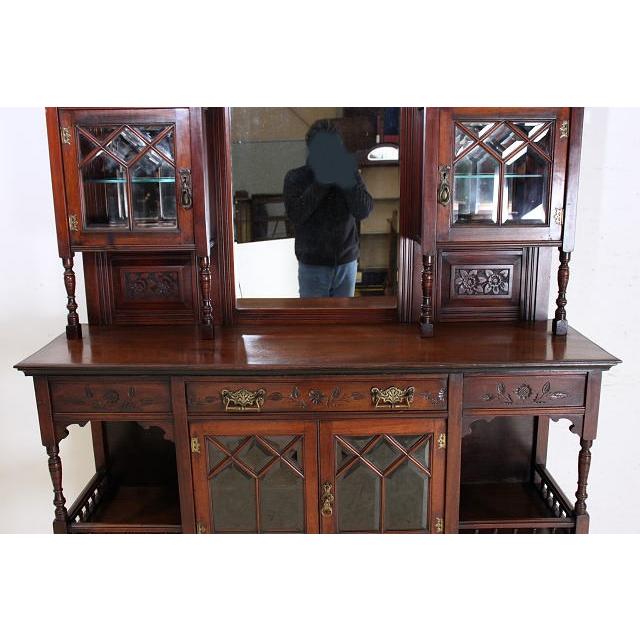 アンティーク エンパイヤキャビネット ビクトリアン　マホガニー |  | 04