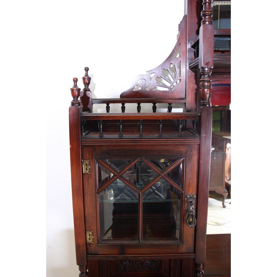 アンティーク エンパイヤキャビネット ビクトリアン　マホガニー |  | 08