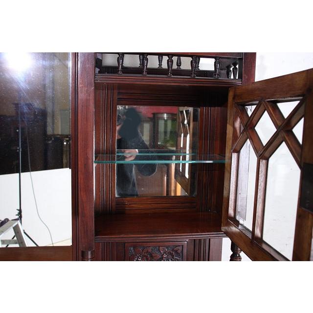 アンティーク エンパイヤキャビネット ビクトリアン　マホガニー |  | 09