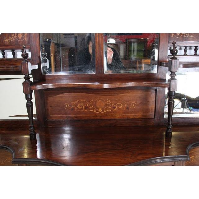 アンティーク 大型 エンパイヤキャビネット ガラス イギリス 英国 家具 レトロ |  | 10