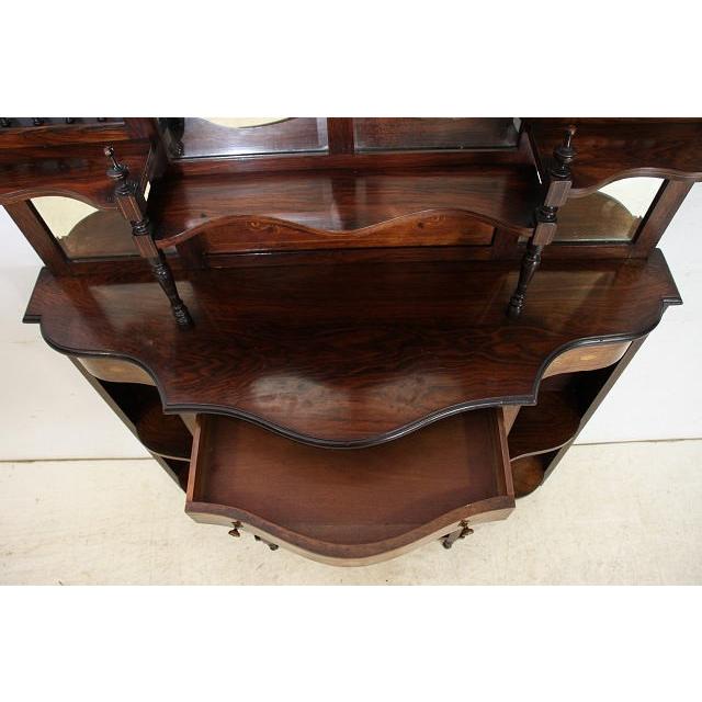 アンティーク 大型 エンパイヤキャビネット ガラス イギリス 英国 家具 レトロ |  | 11